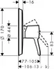 Смеситель Hansgrohe Metropol Classic 31365090 icon 2