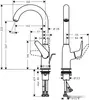 Смеситель Hansgrohe Novus 71126000 icon 3