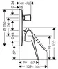 Смеситель Hansgrohe Novus Loop 71345000 icon 2