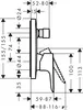 Смеситель Hansgrohe Talis E 71474000 icon 2