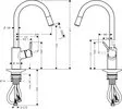 Смеситель Hansgrohe Talis S2 14872000 icon 2