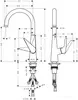 Смеситель Hansgrohe Talis S 72812000 icon 2