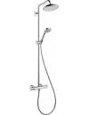 Душевая система Hansgrohe Croma 220 Showerpipe 1jet (27185000) icon