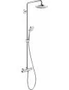 Душевая система Hansgrohe Croma Select E Showerpipe 180 2jet (27256400) icon