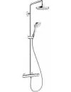 Душевая система Hansgrohe Croma Select S Showerpipe 180 2jet (27253400) icon