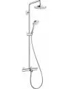 Душевая система Hansgrohe Croma Select S Showerpipe 180 2jet (27351400) icon