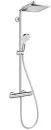 Душевая система Hansgrohe Crometta E Showerpipe 240 1jet 27271000 icon