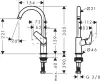 Смеситель Hansgrohe Logis 210 71131000 icon 6