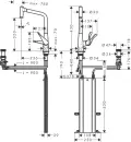 Смеситель Hansgrohe Metris Select M71 73806800 фото 2
