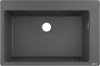 Кухонная мойка Hansgrohe S51 S510-F660 Built-in sink 660 (каменный серый) icon