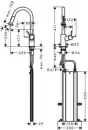 Смеситель Hansgrohe Talis M52 73863800 фото 2