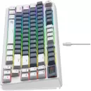 Клавиатура Havit Gamenote KB884L RGB (белый, Content Red) icon 5