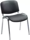 Офисный стул Helmi Изо HL-F01 330630 (хром/кожзам черный) icon