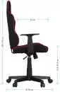 Игровое кресло Helmi Red Line HL-S09 (черный/красный) icon 2
