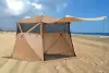 Кемпинговая палатка Higashi Pyramid Camp Sand Кухня-шатер 03463 фото 2