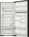 Холодильник с верхней морозильной камерой Hitachi R-V662PU7BBK фото 2