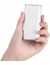 Портативное зарядное устройство Hoco B21-5200 Tiny Concave White фото 4
