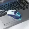 Игровая мышь Hoco GM51 (белый/синий) фото 3