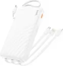 Портативное зарядное устройство Hoco J146 Night tide 10000mAh (белый) фото 2
