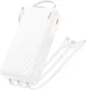 Портативное зарядное устройство Hoco J146A Night tide 20000mAh (белый) фото 2