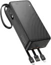 Портативное зарядное устройство Hoco J146B Night tide 30000mAh (черный) фото 2