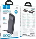 Портативное зарядное устройство Hoco J163 10000mAh (черный) фото 4