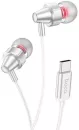 Наушники Hoco M90 USB Type-C (серебристый) icon