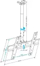 Кронштейн для телевизора Holder PR-101 (белый) фото 2