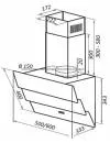 Вытяжка HOMSair Vertical 60 Glass (белый) icon 4