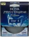 Светофильтр Hoya Pro1 Digital STAR-4 58mm фото 2