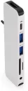 USB-хаб HyperDrive Hyper Solo 7-in-1 Hub Silver GN21D-SILVER фото 3
