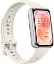 Фитнес-браслет Huawei Band 11 (серебристый алюминиевый корпус, с белым силиконовым ремешком, международная версия) фото 2