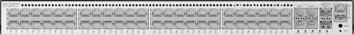 Управляемый коммутатор 3-го уровня Huawei S5735-S48P4XE-V2 фото 8