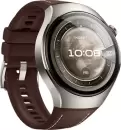 Умные часы Huawei Watch 5 46 мм (титановый, с коричневым силиконовым ремешком, международная версия) icon 5
