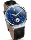 Умные часы Huawei Watch Classic Stainless Steel with Black Suture Leather Strap фото 2
