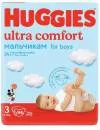 Подгузники HUGGIES Ultra Comfort 3 для мальчиков (94 шт) фото 2
