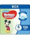 Подгузники Huggies Ultra Comfort 4 для мальчиков (126 шт) icon