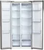 Холодильник Hyundai CS4505F Нержавеющая сталь фото 2