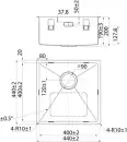 Кухонная мойка IDDIS Edifice EDI44B0i77 icon 10