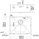 Кухонная мойка IDDIS Edifice EDI54G0i77 icon 12