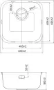 Кухонная мойка IDDIS Mate MAT44GMi77 icon 11