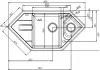 Кухонная мойка IDDIS Vane G V28P965i87 icon 3