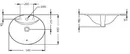 Умывальник Ideal Standard Oceane W306301 icon 2