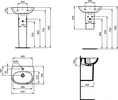 Умывальник Ideal Standard Tesi T352401 icon 2