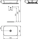 Умывальник Ideal Standard Ipalyss Vessel E207601 фото 5