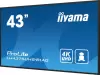 Информационная панель Iiyama ProLite LH4375UHS-B1AG icon 3