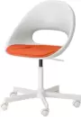 Рабочий стул IKEA LOBERGET / MALSKAR (белый/оранжевый) icon
