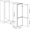 Встраиваемый холодильник Ikea Тинад фото 6