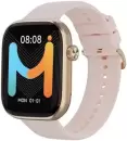 Умные часы IMIKI ST2 (золотистый, с розовым силиконовым ремешком) icon