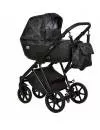 Универсальная коляска INDIGO Adagio Limited 2 в 1 (Al 03, темно-серый/черная кожа) icon